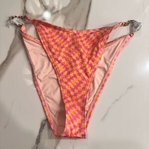 L*Space Bitsy Van Damme Chain Link Bikini Bottom